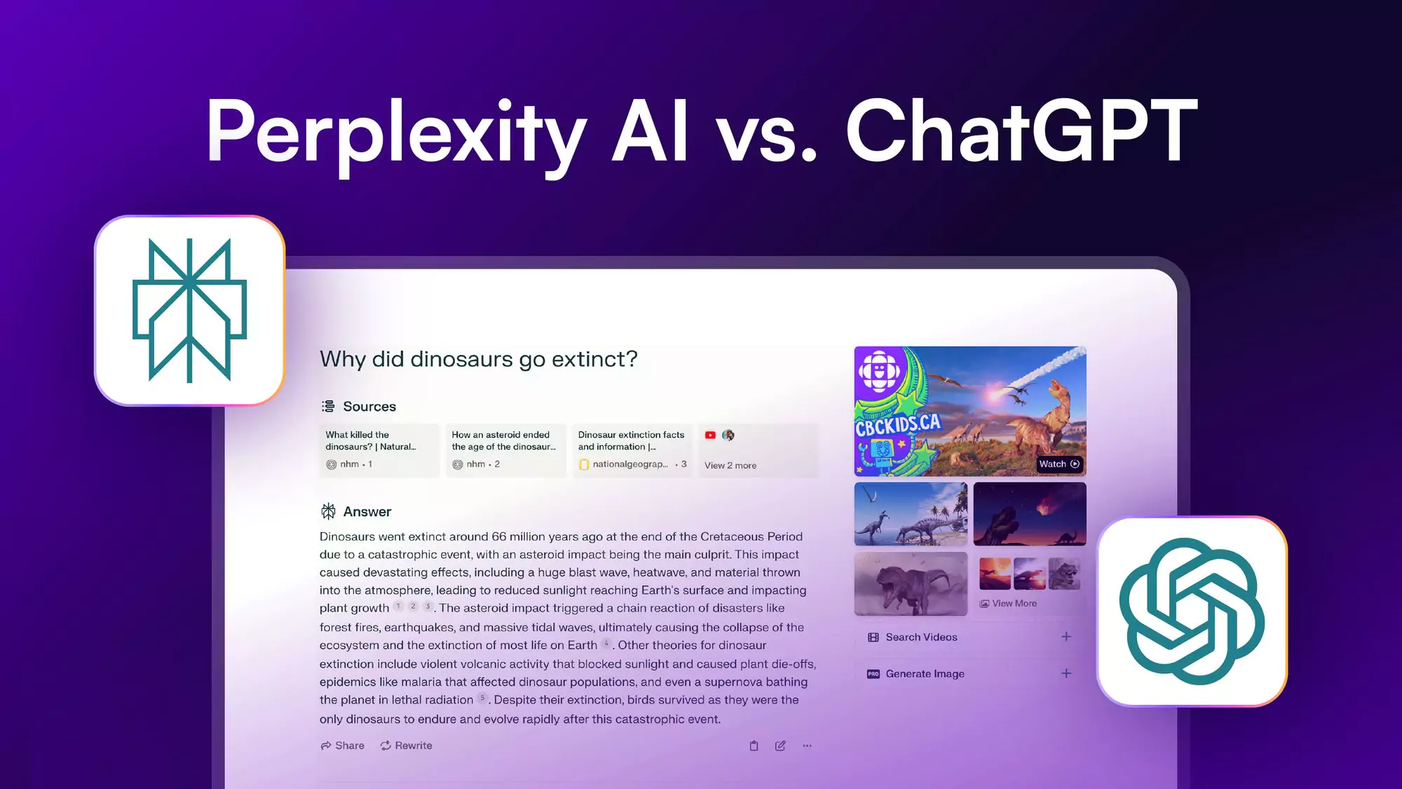 Perplexity AI vs ChatGPT